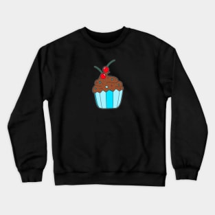 Chocolate Cupcake Crewneck Sweatshirt